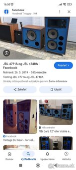Skelet na 18" kópia JBL 4748A - 3