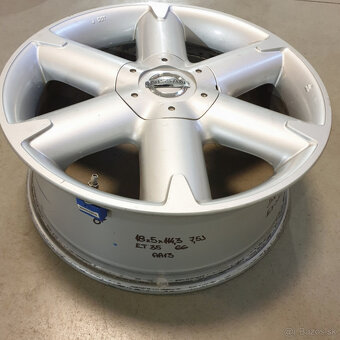 Hliníkové Nissan disky 5x114,3 R18 7,5J ET35 - 3