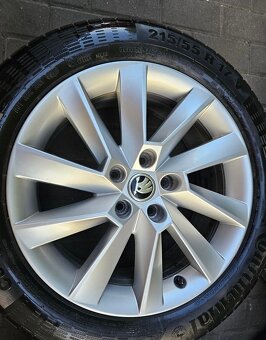 alu disky skoda superb III 5x112 r17 - 3