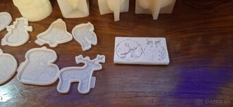 Silkonove formy 15ks spolu - 3