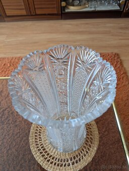 Vaza kristalova, vysoka - 3