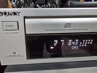SONY CDP-591 cd prehrávač strieborný - 3