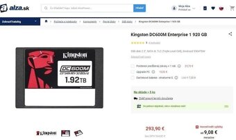 2,5" Kingston DC600M Enterprise 1/2/4 TB - Extrémna životno - 3