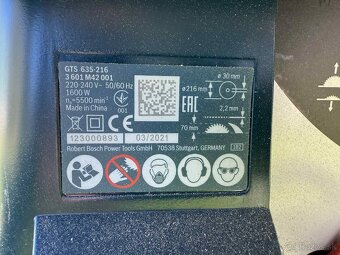 Stolná píla zn. BOSCH - 3