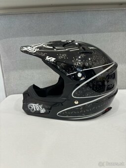 motokrosová prilblba Fox-ako nová - 3