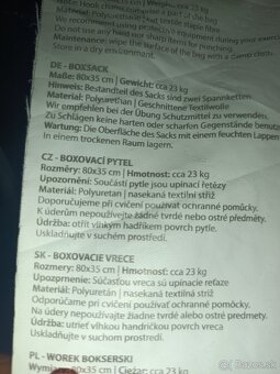 Boxovacie vrece - 3