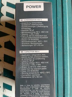 Nový kondezátor 80uf - 3
