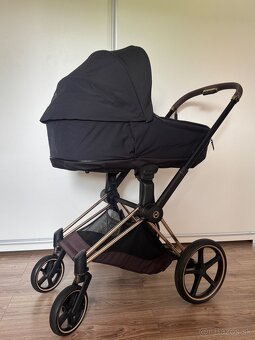 Cybex priam rosegold - black kočík - 3