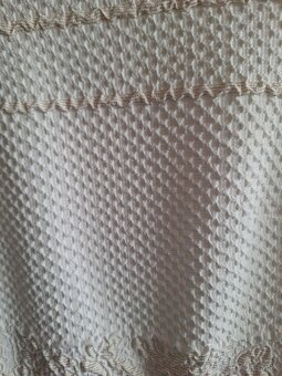 Krémové šaty - 3