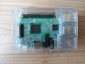 Raspberry Pi 3 Model B - set krabička, karta, zdroj - 3