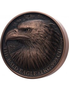 Medená minca Orol Bielohlavy 1 kg - 3