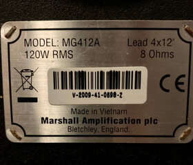 Marshall MG100FX + MG412A - 3