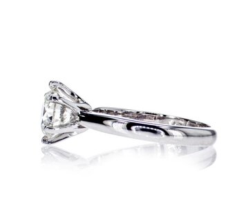 Predam diamantový prsteň 1,52ct, biele zlato - 3