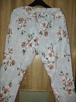 Elastické džínsy s potlačou- nenosené - 3