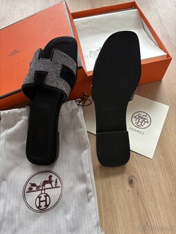 Hermes šľapky 37-23,5cm - 3