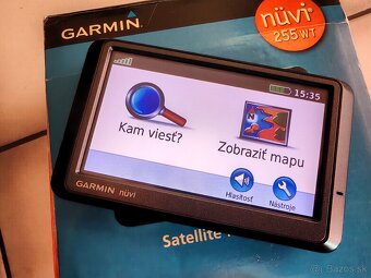 Navigácia Garmin Nüvi 255WT TOP stav mapy 2025 - 3