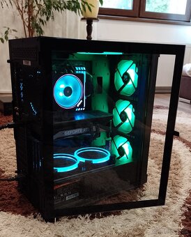 Herný produkčný PC-RTX 3080+Ryzen7+2xNVMe+ARGB+WIN11 PRO AAA - 3