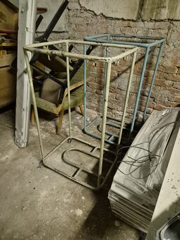 Vozíky na textil a zásielky Rollkontajner - 3