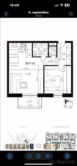 Prenájom 2-izbového bytu v novostavbe s garažou - 3