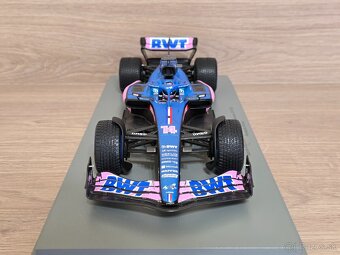 Fernando Alonso (Alpine A522 BWT) 1:18 VC Monaco 2022 7th. - 3