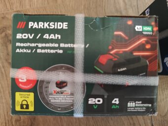 Parkside batéria PAP 204 A1 -  záruka - 3