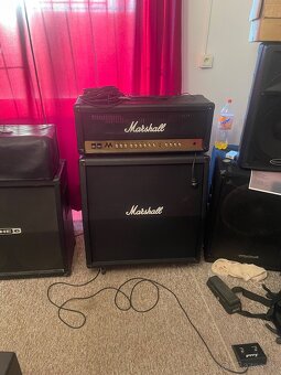 Predám Marshall MA50H + cabinet - 3