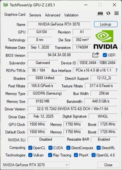 Gainward GeForce RTX 3070 Phoenix GS 8G - 240€ - 3