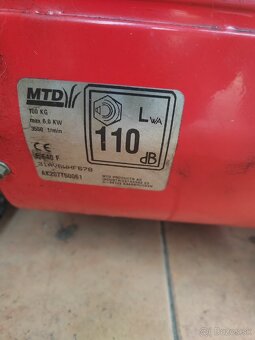 Dvojstupnova snežná fréza MTD E 640F - 3