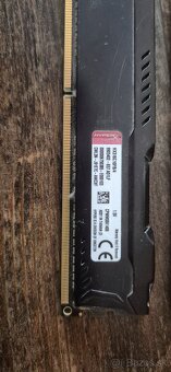Predám 2× DDR3 RAM HyperX Fury 4GB (spolu 8GB) - 3