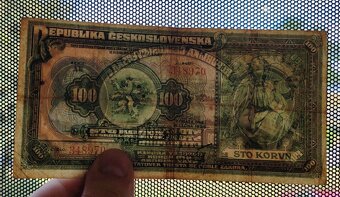 100 kč, 1920 seria Ak, Československo - 3
