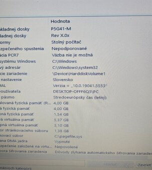 Lacný pc komplet na predaj - 3
