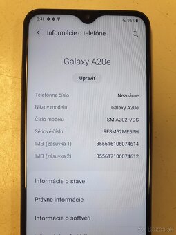 Galaxy A20e - 3