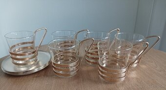 Krásna súprava na čaj/kávu/grog - ČSSR - 3