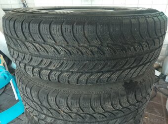 Predám Zimnú Sadu Na plechové disky 5x100 R15 - 3