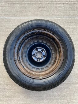 Plechový disk ET 45 5x112 s pneu 195/65 R15 - 3