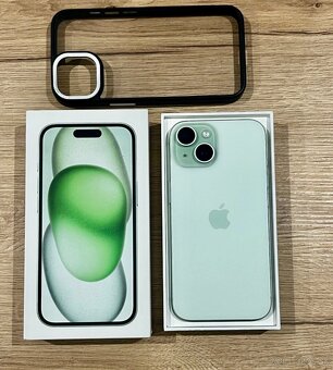 iPhone 15 Green BATERIE 100% TOP - 3