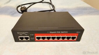 POE Gigabit Switch GPS208 – 8× POE + 2× Uplink, 120 W, Cloud - 3