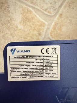 Nový odpudzovač kún do auta- Viano - 3