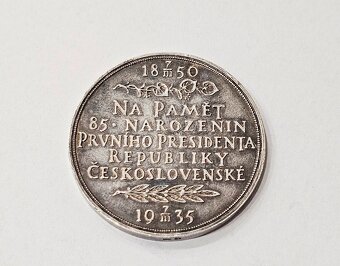 Ag medaila T.G. Masaryk 1935 - 3
