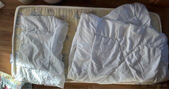 Detská postieľka+ matrac+perina a vankúšik+ doplnky - 3