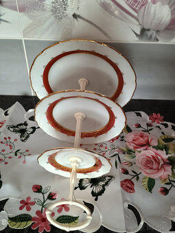 RETRO ETAŽER porcelanový - 3