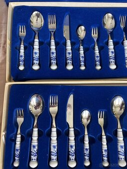 Porcelanovy pribor cibulak cibuliak - 3