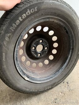 Pneu 165/70 r14+ plechové disky - 3