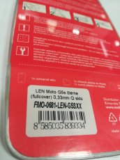 Ochranné tvrdené sklo Lenovo Moto G5S čierne - 3
