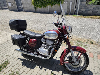 Jawa 300CL , plexi , ťažné , kufor, brašne ... - 3