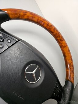 Drevený volant mercedes w164 - 3