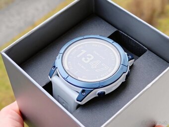 Garmin Fenix 7X Sapphire Solar 51mm Blue, ako nové, záruka - 3