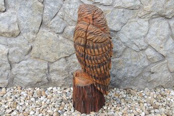 Drevorezba sova - 3