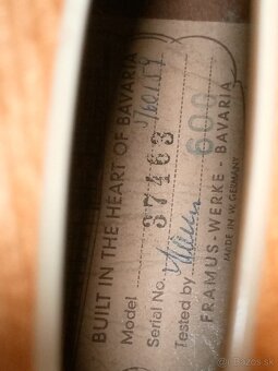 Framus Missouri 1959 Archtop 5/60 59 Vintage - 3