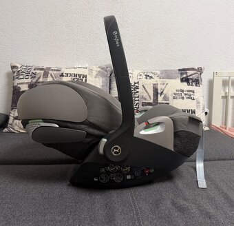 Vajícko Cybex Cloud T i-Size (super stav, Cybex Platinum) - 3